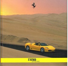 Ferrari F430 Spider, Hardcover-Prospekt, 2004