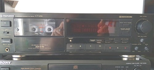 Pioneer 656 kopf tapedeck - 3-kopf,