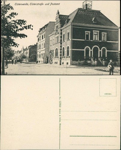 Ansichtskarte elsterwerda - ansichtskarte,