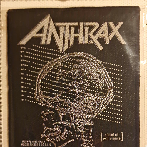 Anthrax aufnäher patch - aufnäher,