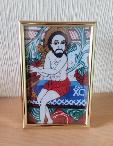 Christus der weinstock ikone - christus, weinstock,