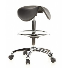 Rollhocker Drehhocker Sattel