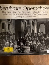 BERÜHMTE OPERNCHÖRE - CHOR UND ORCHESTER STÄDTISCHE OPER BERLIN - 10" - SONDERAU