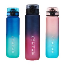 Trinkflasche 0.5L / 1L BPA Frei Sport  Auslaufsicher Wasserflasche Fitness Gym