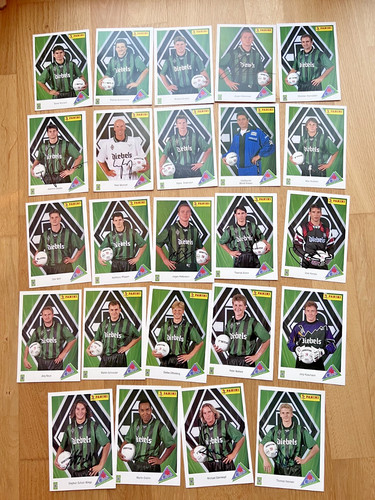 Retro autogrammkarten borussia - retro,