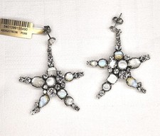 Konplott Ohrringe "Jelly Star" Silbern Neu Seestern Maritim Statement