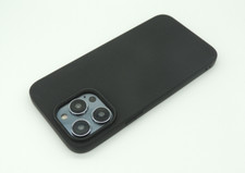 Silikon Schwarz Hülle Für iPhone 16 / 15 / 14 / 13 / 12 / 11 / Pro / Max Tasche