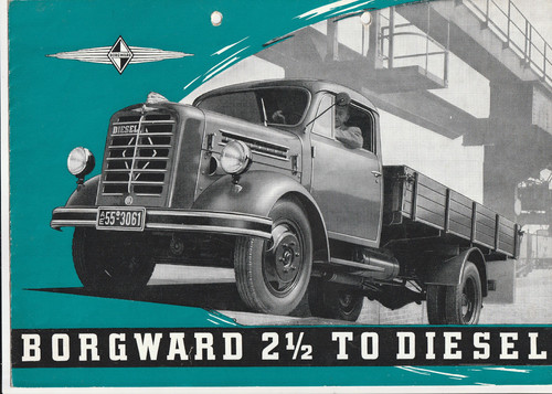 Prospekt lkw borgward 2 to - prospekt, 1/2