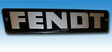  Firmenschild Fendt Schild Fendtschild für Kühlergrill Traktor Schlepper 