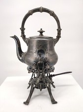 Antik Tee Set Kanne Rechaud