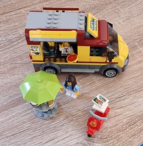Lego city pizzawagen - –,