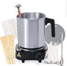 AROPARC Kerzenmacher-Set, professionelles Kerzenherstellungsset, Wachsschmelzen Schmelzen