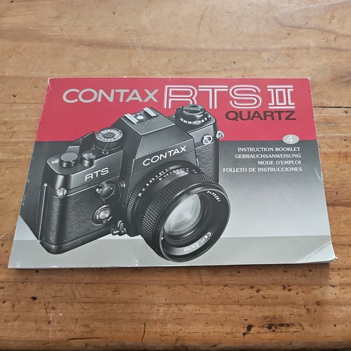 Contax rts quartz - contax, ii