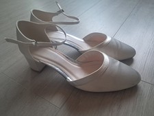 Brautschuhe feine Spitze gr