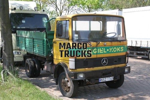 Lkw foto mercedes benz 814 - mercedes-benz,
