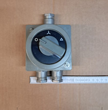 Neu DDR Sterndreieckschalter 16A 660V 50Hz + 3 orig. Alukabelverschraubungen