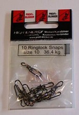 Profi Blinker Ringlock Snaps