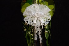 Kerzenrock Tropfschutz  Kommunion Taufe NEU weiß D3-5,5cm