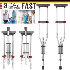 Paar Krücken Gehhilfen