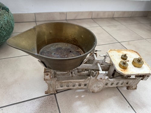 Antike tischwaage - antike,