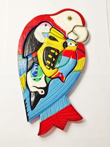 Holzpuzzle papagei toucan - holzpuzzle,