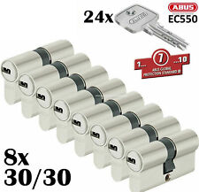 8x Zylinder Abus EC550