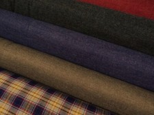 0,50 m  Flanell Webstoff geraut Häschen Karo Katze uni Schlafanzug Stoff  Ve S