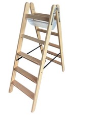 Siedra Holz Stufenstehleiter Stehleiter Leiter Holzleiter Malerleiter bis 2x10
