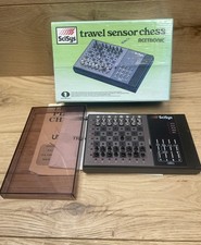 Vintage SciSys Travel Sensor Chess Electronic Game Boxed Acetronic 1982 Complete