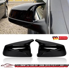 Für BMW 5er E60 E61 2008-2010 F10 F11 2001-17 Spiegelkappen Außenspiegel Gehäuse