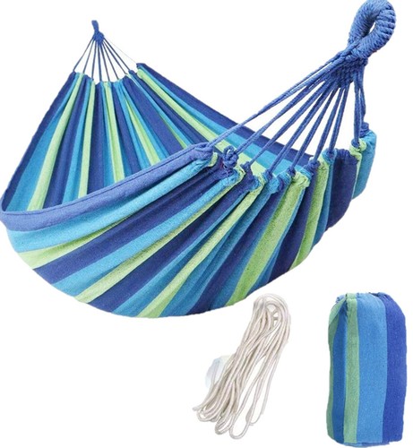 Gartenhammock aus baumwolle - gartenhammock,