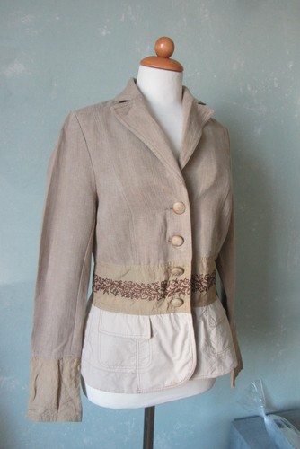 Basset jacke blazer - jacke, hellbraun