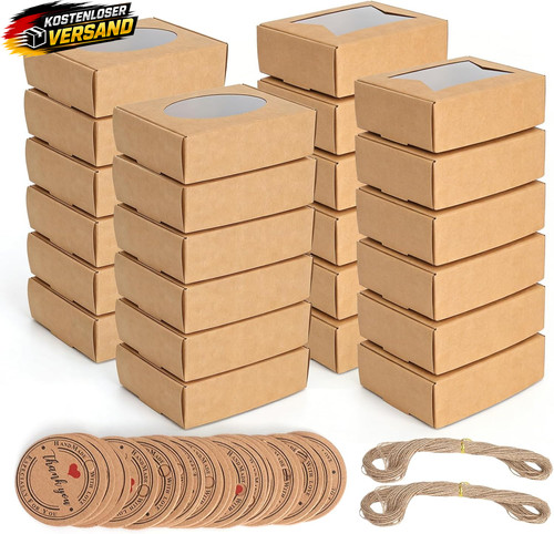 Kraftpapier geschenkbox mit - kraftpapier,