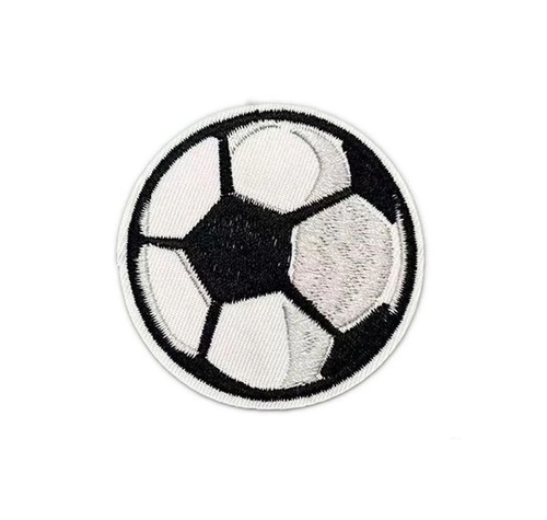 Fußball patch zum - patch, aufbügeln