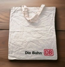 DB Logo Deutsche Bahn Stofftasche Henkeltasche Einkaufstasche 40x35 Shopping Bag