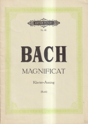 Noten bach magnificat - noten:,
