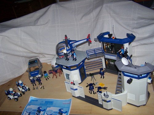 Playmobil polizei station - xl,