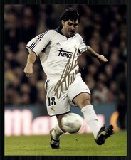 Aitor Karanka Real Madrid Groß Foto Original Signiert + G 44686