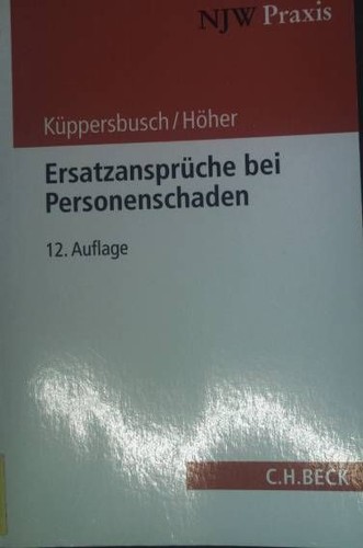 Ersatzansprüche bei
