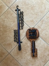 2 Garten Außenthermometer wetterfest 45 cm und 29 cm mit Spruch