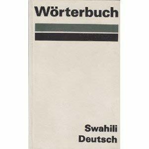 Wörterbuch swahili deutsch - wörterbuch, swahili-deutsch