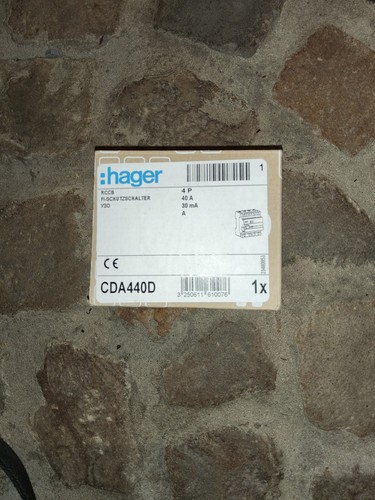 Hager cda440d - hager,