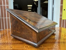 Barock Schatulle Barock Truhe Modell Schatulle Barock Kiste m. Intarsien um 1730