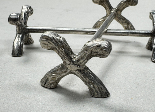 Design silber messerbank - silber,