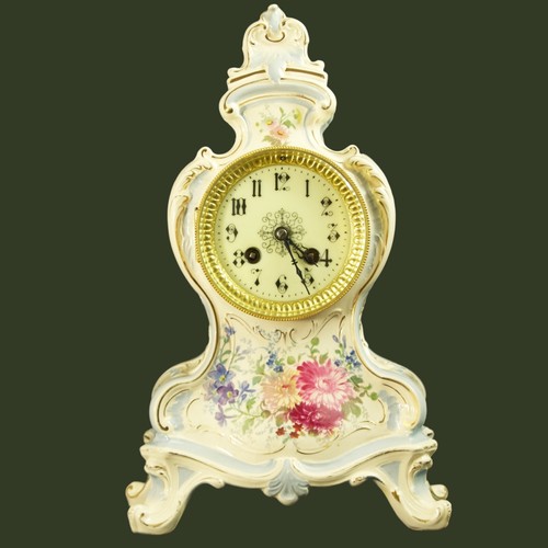 Porzellan uhr sehr schön - uhr,