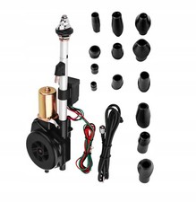 AUTOMATISCHE ELEKTRISCHE Motor AUTOANTENNE FÜR AUDI 80 CABRIO CHROM ANTENNE