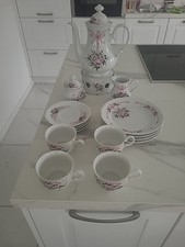 MITTERTEICH BAVARIA PORZELLAN KAFFEESERVICE FÜR 4 PERSONEN 16 TLG VINTAGE