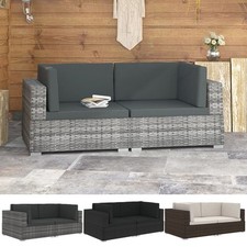 Stk ecksofas mit auflagen - 2, stk.