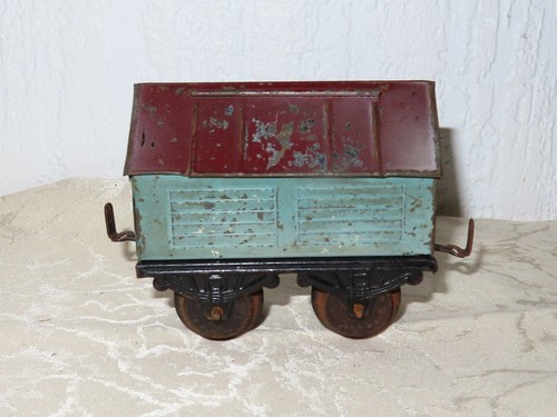 Blechspielzeug eisenbahn wagen - blechspielzeug,