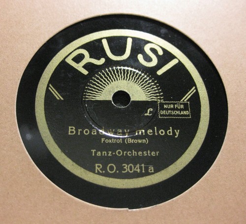 Tanz orchester broadway melody - orchester,